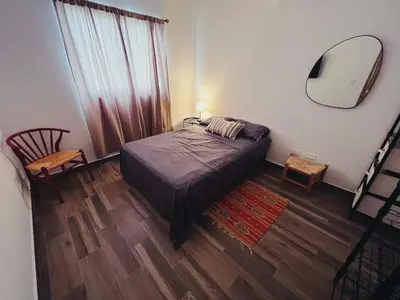 Cama o camas de una habitación en Excelente Casa en Zona de Cerritos en Frente a Alberca - Azul Pacífico I