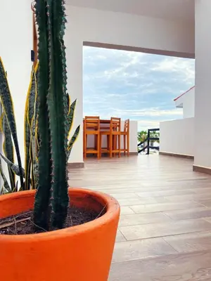 Un balcón o terraza de Excelente Casa en Zona de Cerritos en Frente a Alberca - Azul Pacífico I