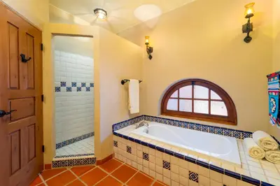 Un baño de Casa Azul