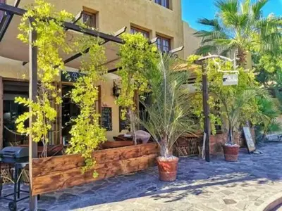 Jardín al aire libre en Casa Bahama