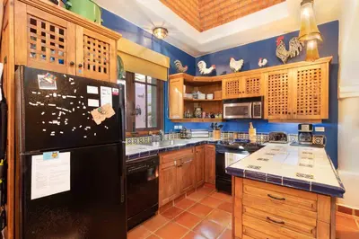 Una cocina o zona de cocina en Casa Milagro