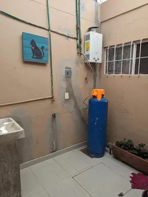 Un baño de Barcena
