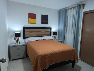 Cama o camas de una habitación en Barcena