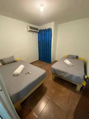 Cama o camas de una habitación en Excellent Location North of the city Guaymas Sonora