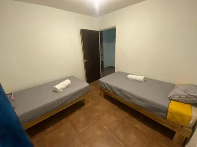 Cama o camas de una habitación en Excellent Location North of the city Guaymas Sonora