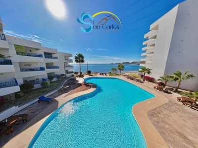 Piscina en o cerca de Suite Posada frente al mar, Si San Carlos 312