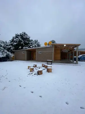 Cabañas Rochivo Ranch en invierno