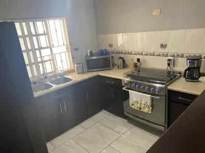 Una cocina o zona de cocina en Playa Azul