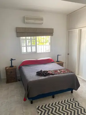 Cama o camas de una habitación en Playa Azul