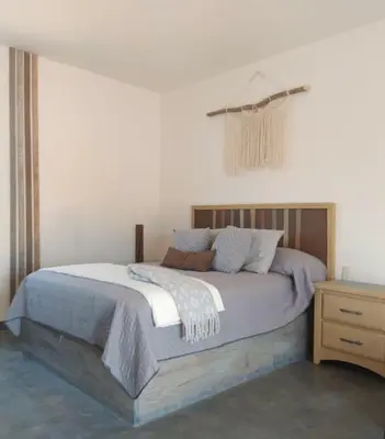 Cama o camas de una habitación en Tres Velas Surf