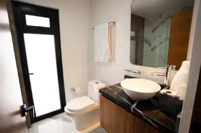 Un baño de Mazatlán departamento por malecon