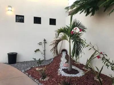 Jardín al aire libre en Casa Amor! Completely Private Home & Pool, Close Beach, Bikes