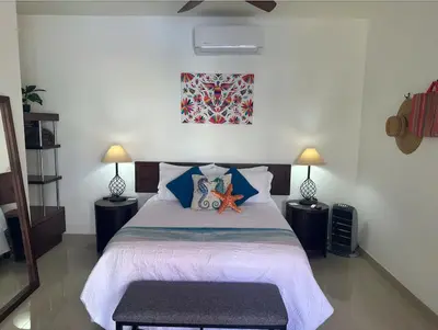 Cama o camas de una habitación en Casa Amor! Completely Private Home & Pool, Close Beach, Bikes
