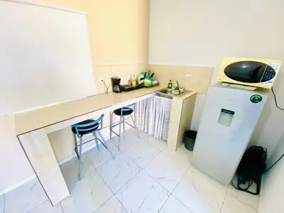 Una cocina o zona de cocina en Departamento Piso 3