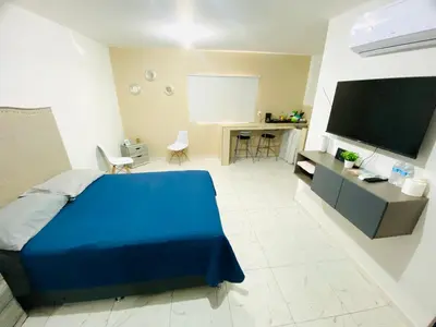 Cama o camas de una habitación en Departamento Piso 3