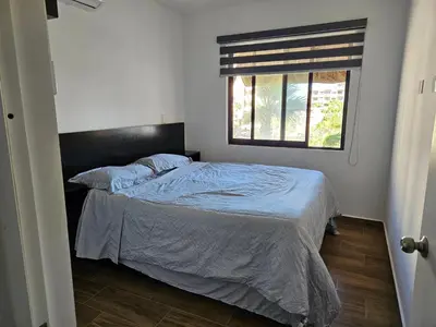 Cama o camas de una habitación en Ancla 201 Departamento Familiar