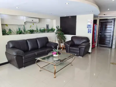 Zona de estar de Hotel TorreBlanca