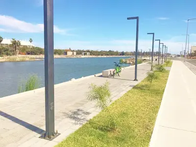 Vista de un río cerca de esta casa o chalet