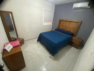 Cama o camas de una habitación en Departamento Piso 1