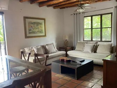 Zona de estar de Las Pudencianas Hotel Vitivinícola