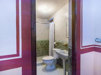 Un baño de Hacienda Del Angel