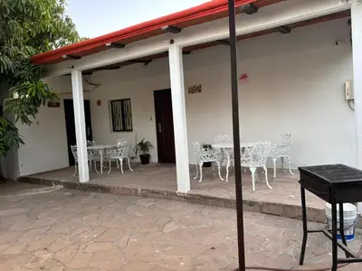 Un patio o zona al aire libre en Flores Condominios Depa Rosa