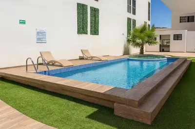 Piscina en o cerca de Beautiful condo with 4 pools and roofgarden