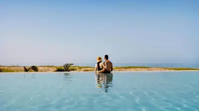 Paisaje cerca de este resort