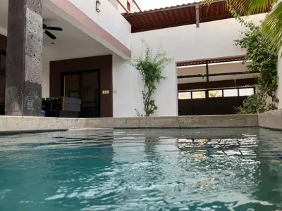 Piscina en o cerca de PB 2 recamaras, alberca y futbolito