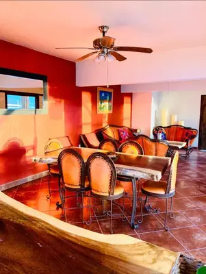 Zona de estar de Casa Concepcion Suites