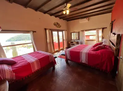 Cama o camas de una habitación en Casa Concepcion Suites