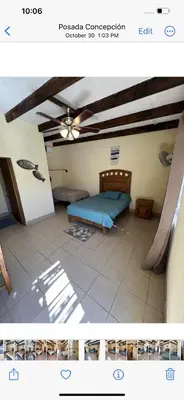 Zona de estar de Playa Posada Eco Rooms