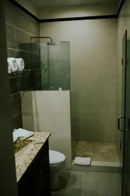 Un baño de Diamond Bay