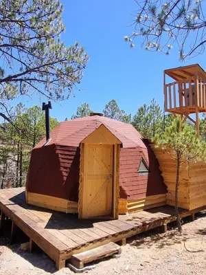 Plano de Glamping Town