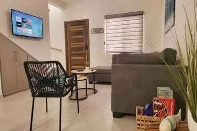 Zona de estar de Casa Coral de Cortes