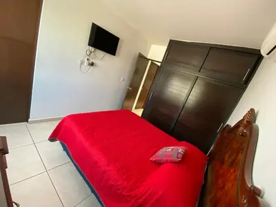 Cama o camas de una habitación en Excelente Casa y Cómoda en Cerritos - Residencial Palmilla I