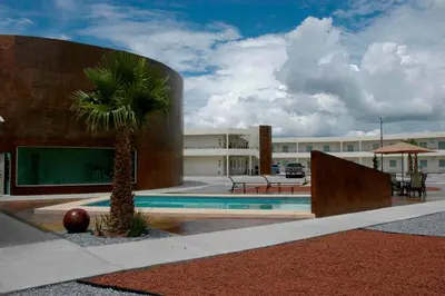 Piscina en o cerca de American Inn Hotel & Suites Delicias