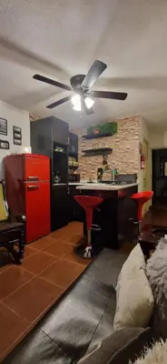 Una cocina o zona de cocina en Bonito Loft Capri, 5 m Consulado
