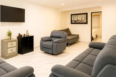 Zona de estar de Sunset Suites Mazatlán at Lomas de Mazatlán