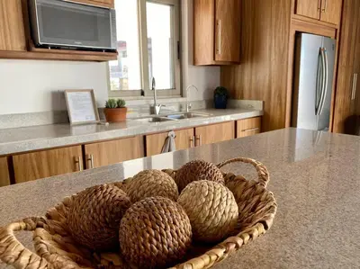 Una cocina o zona de cocina en CASA SAHUARO con alberca privada, Col El Mirador