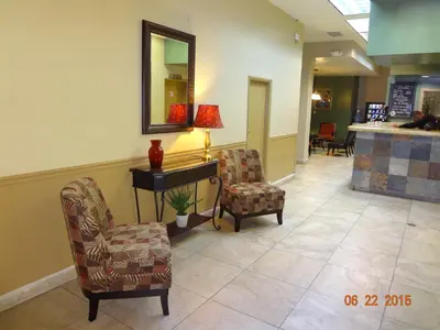 Zona de estar de Hotel Olivia