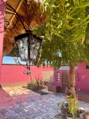 Jardín al aire libre en Casa El Pescador
