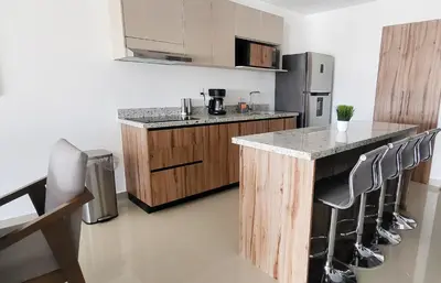 Una cocina o zona de cocina en Torre Alba 103