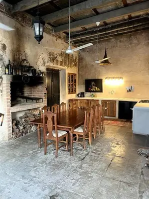 Una cocina o zona de cocina en Casa de Flaco
