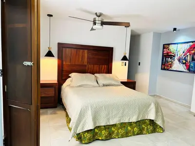 Cama o camas de una habitación en Meson del capitan 9