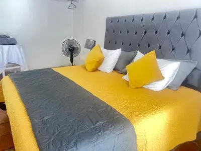Cama o camas de una habitación en Casa Diaz calle 5 de mayo