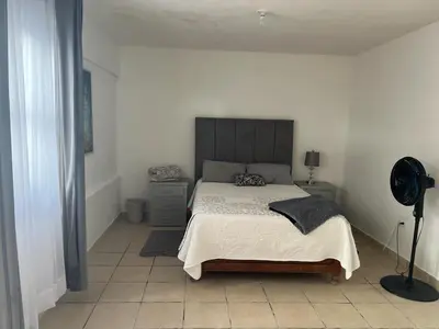 Cama o camas de una habitación en Casa Diaz calle 5 de mayo