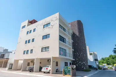 Edificio en el que se encuentra el apartamento