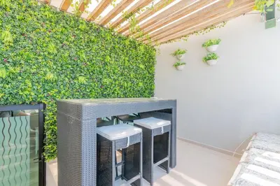 Plano de Penthouse Con Terraza en Zona Dorada