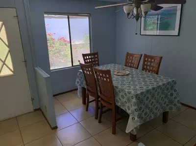Plano de Three Palms right on the beach